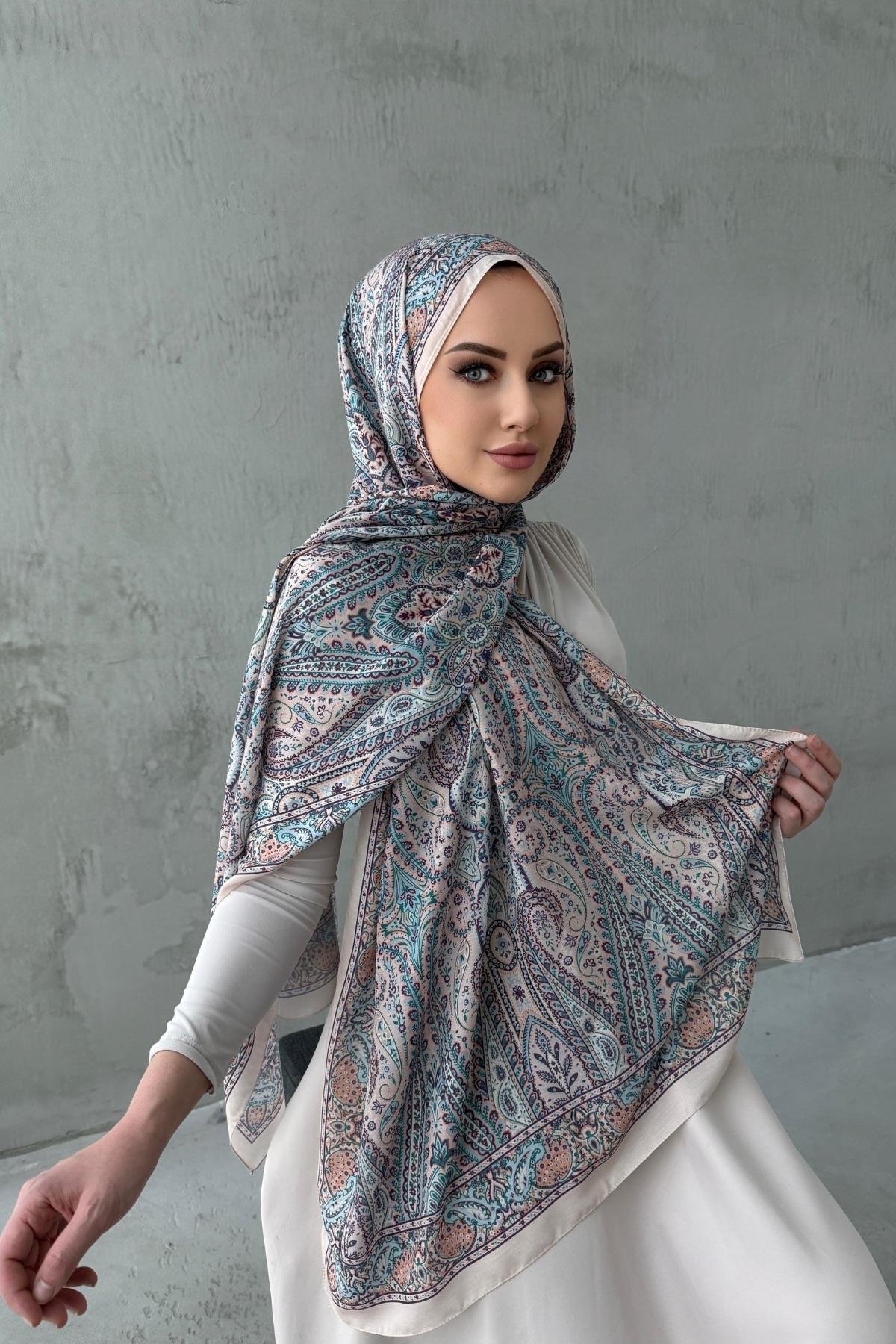 Açık Vizon Milena Modal İpek Şal