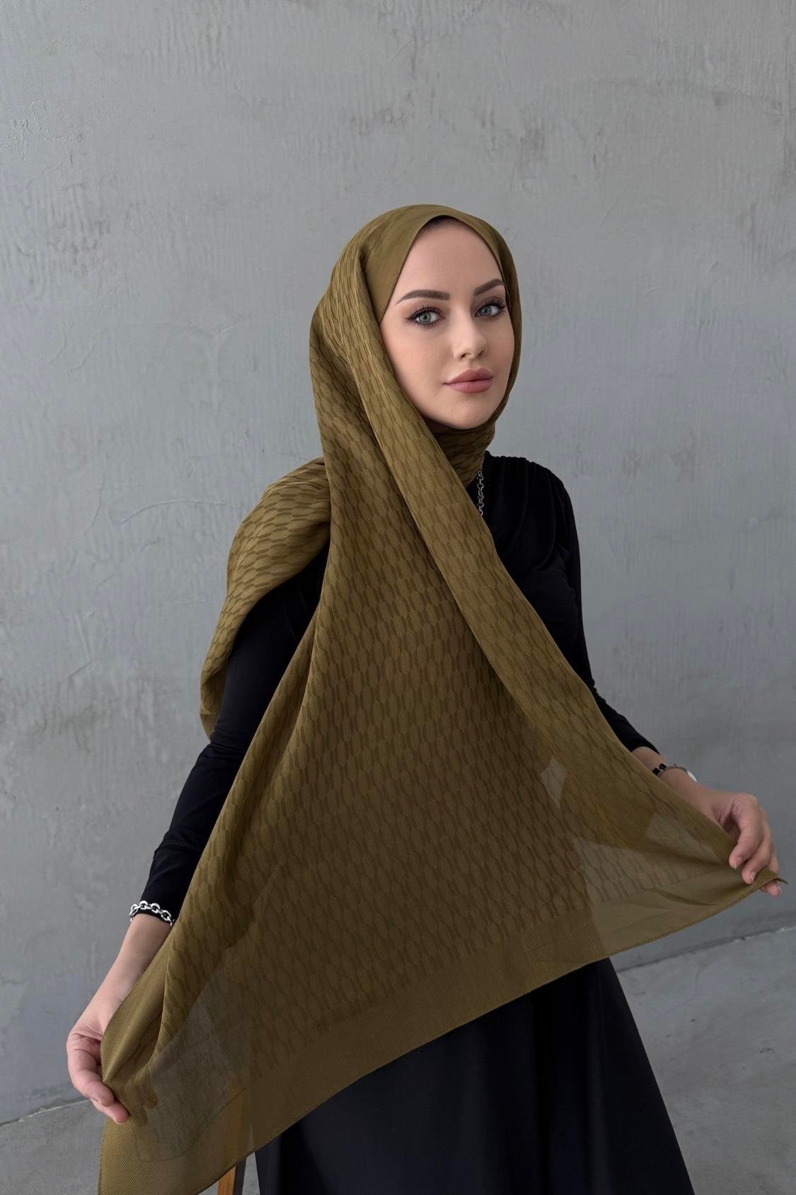 Deve Tüyü Melinna Pamuk Kaşmir Şal