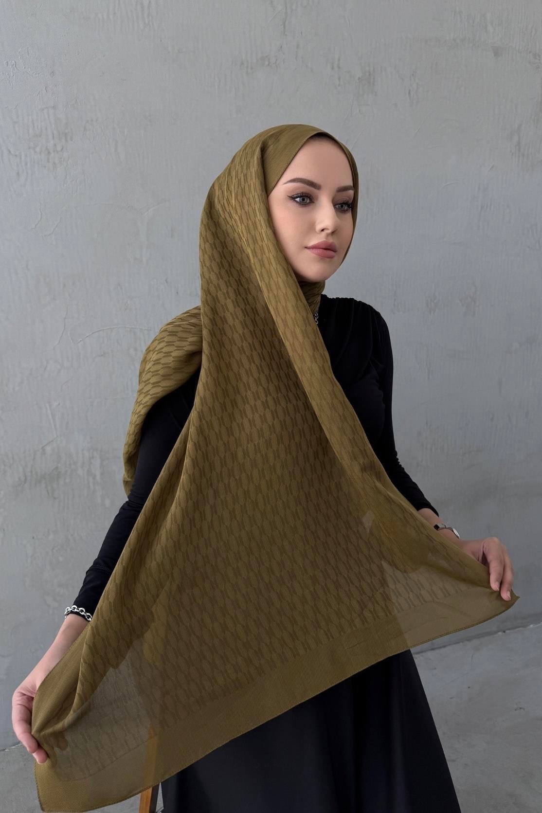 Deve Tüyü Melinna Pamuk Kaşmir Şal