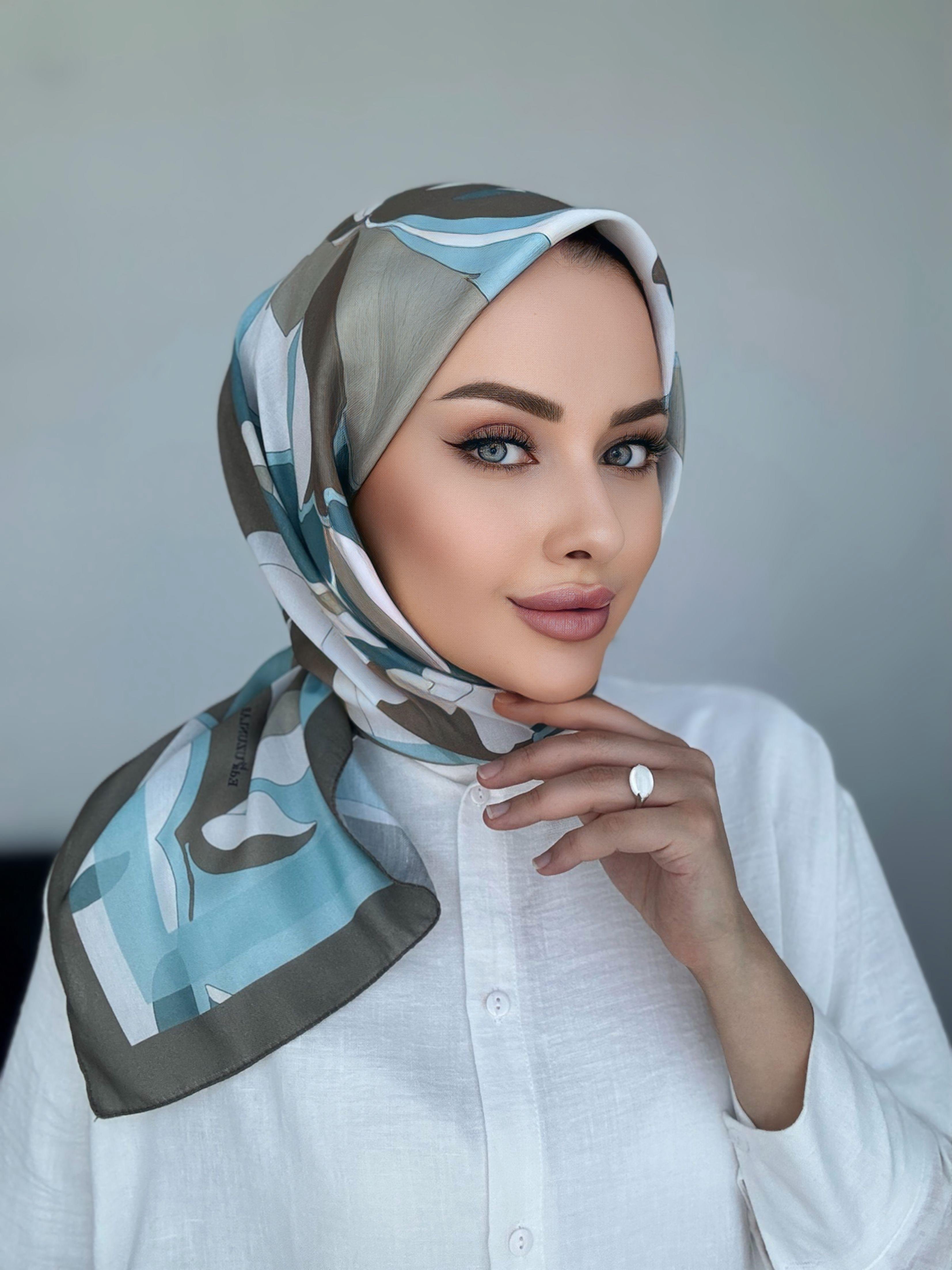 Eda Dijital Soft Eşarp Çağla