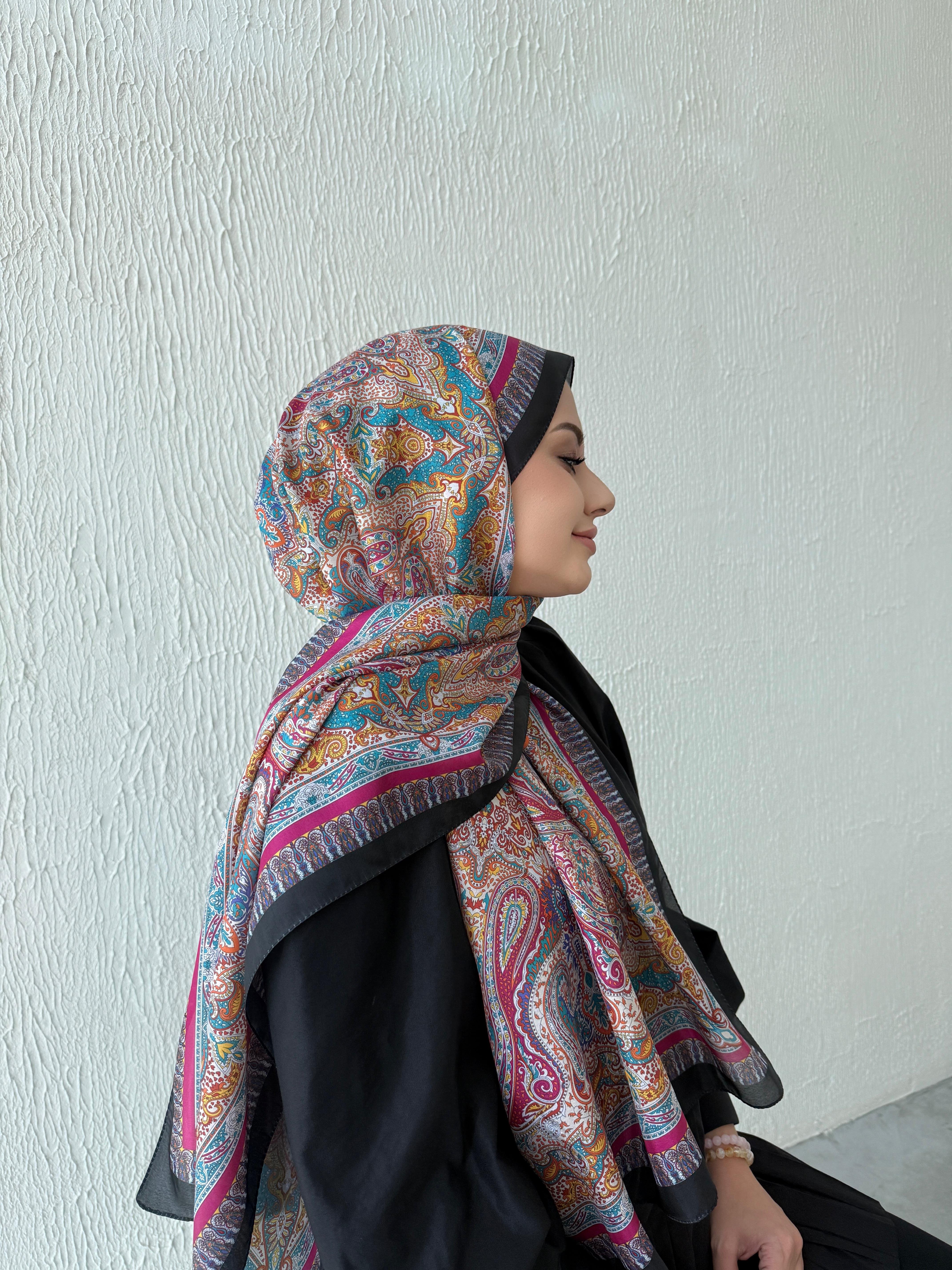 Fuşya Etro Vual İpek Şal 