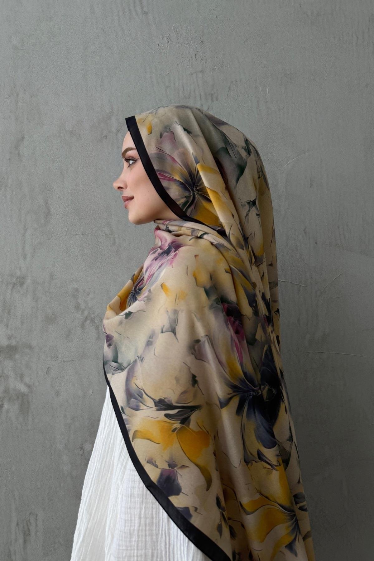 Gold Leva Modal İpek Şal