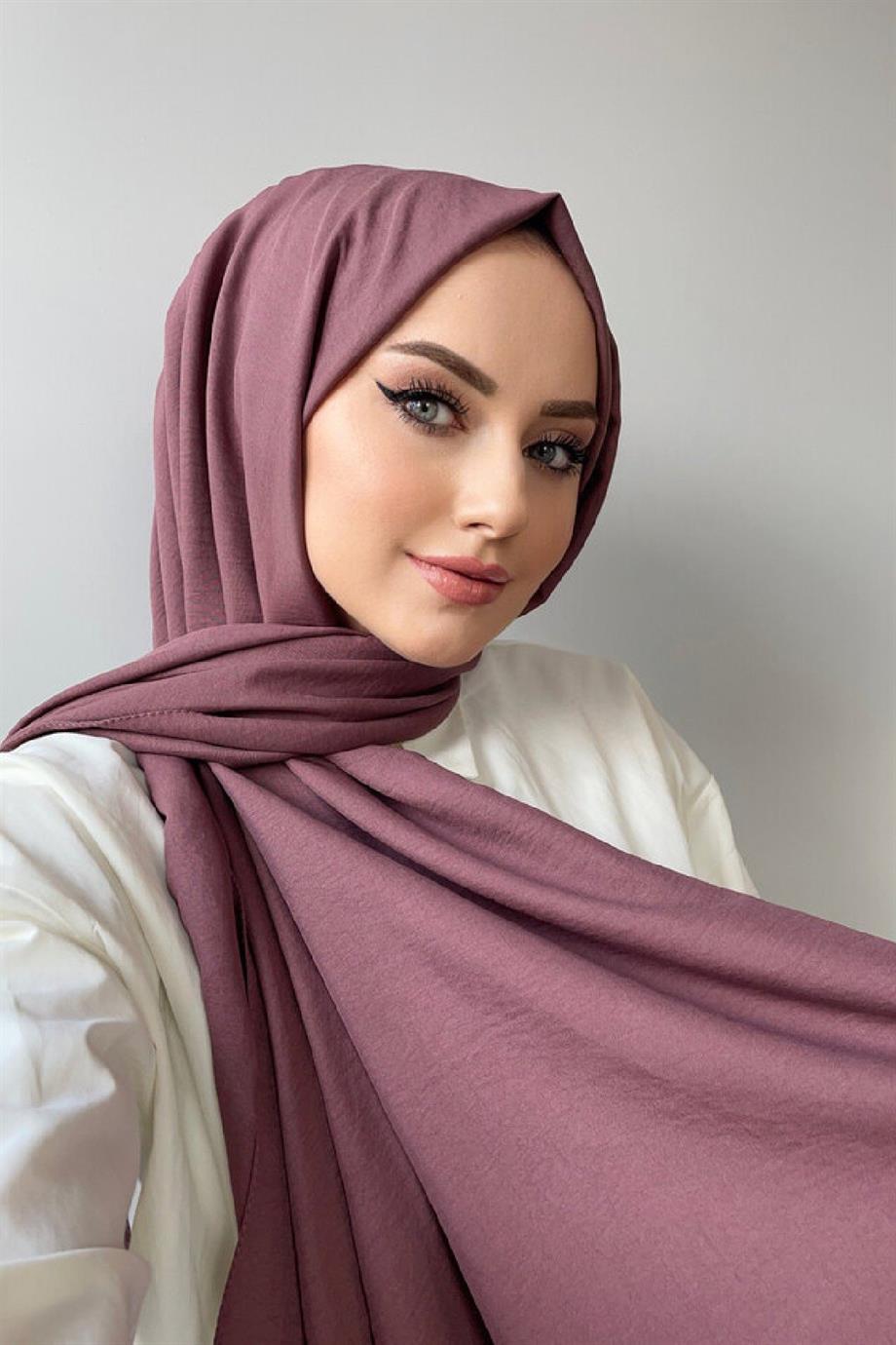 Gül Kurusu Pamuk Caz Şal