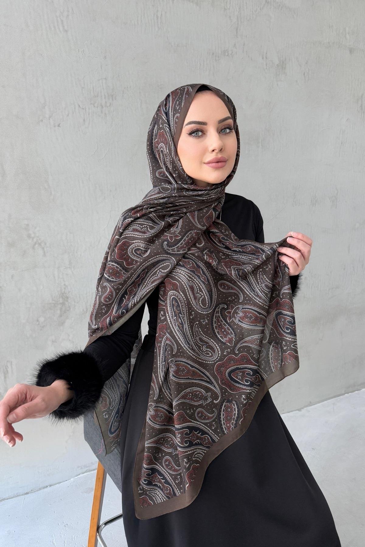 Haki Elvan Modal İpek Şal