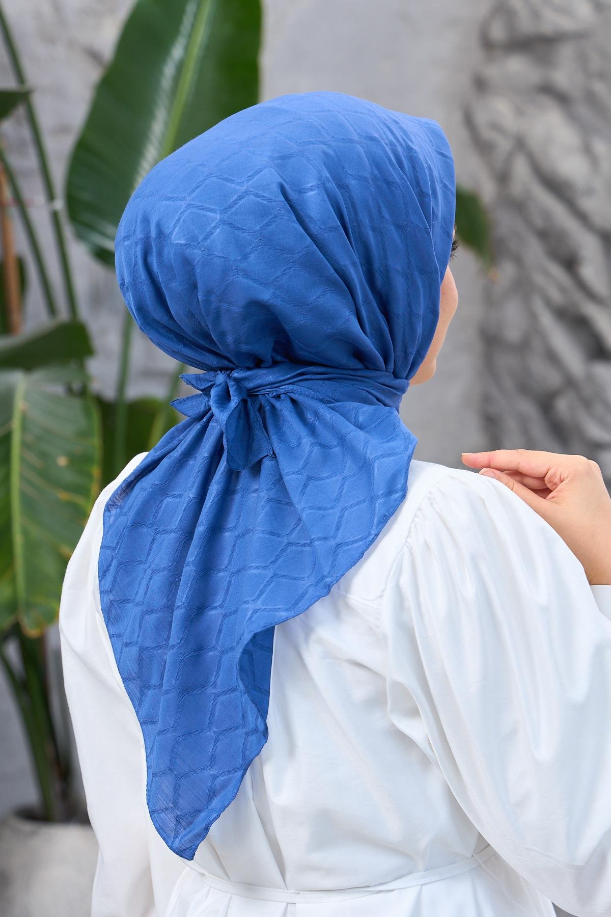 İndigo Bambu Jakar Eşarp