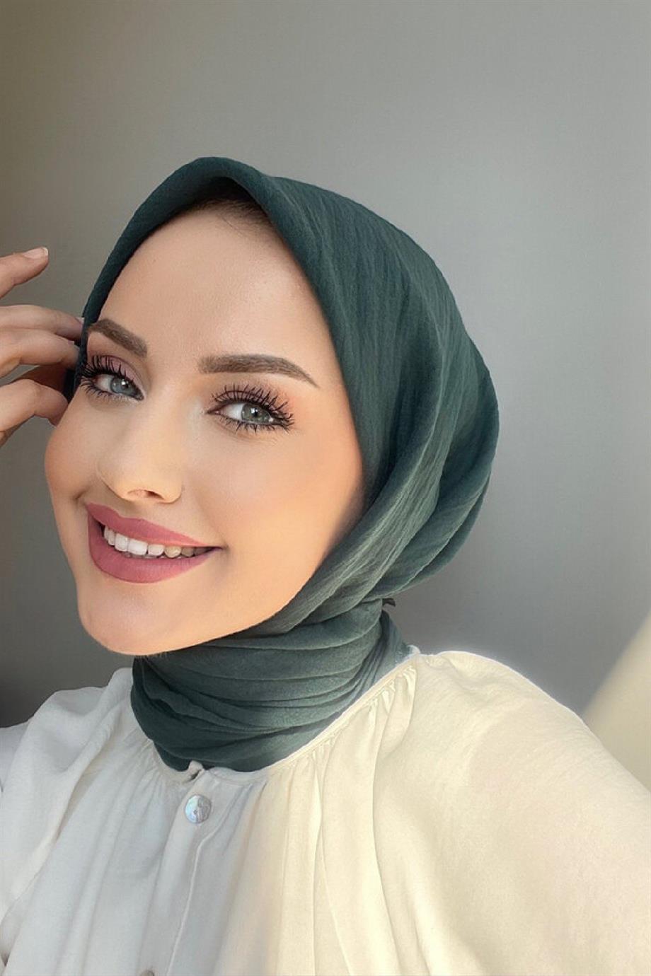 Organik Esarp zumrut