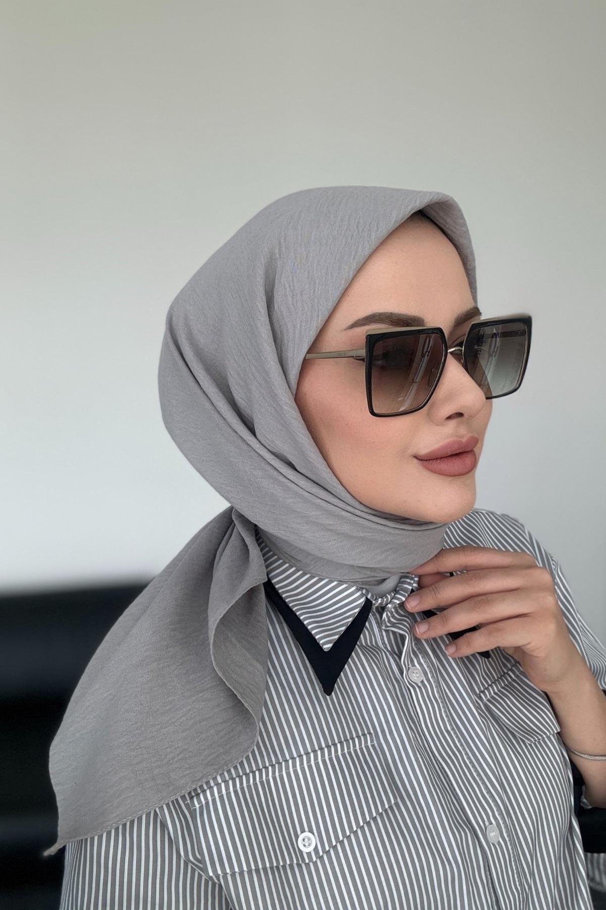 Pamuk Caz Eşarp Taş