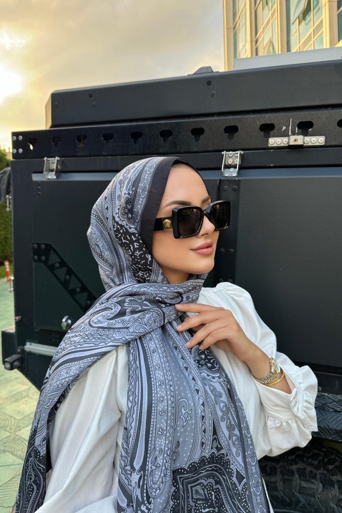 Siyah Etro Soft Şal