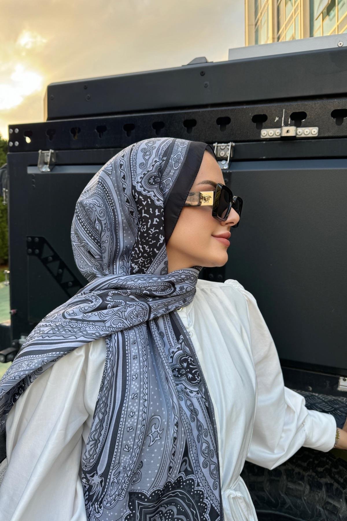 Siyah Etro Soft Şal