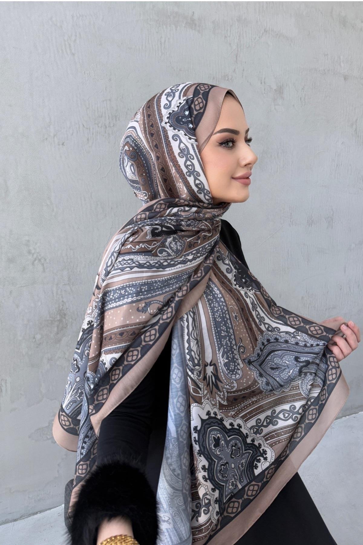 Sütlü Kahve Etro Soft Şal