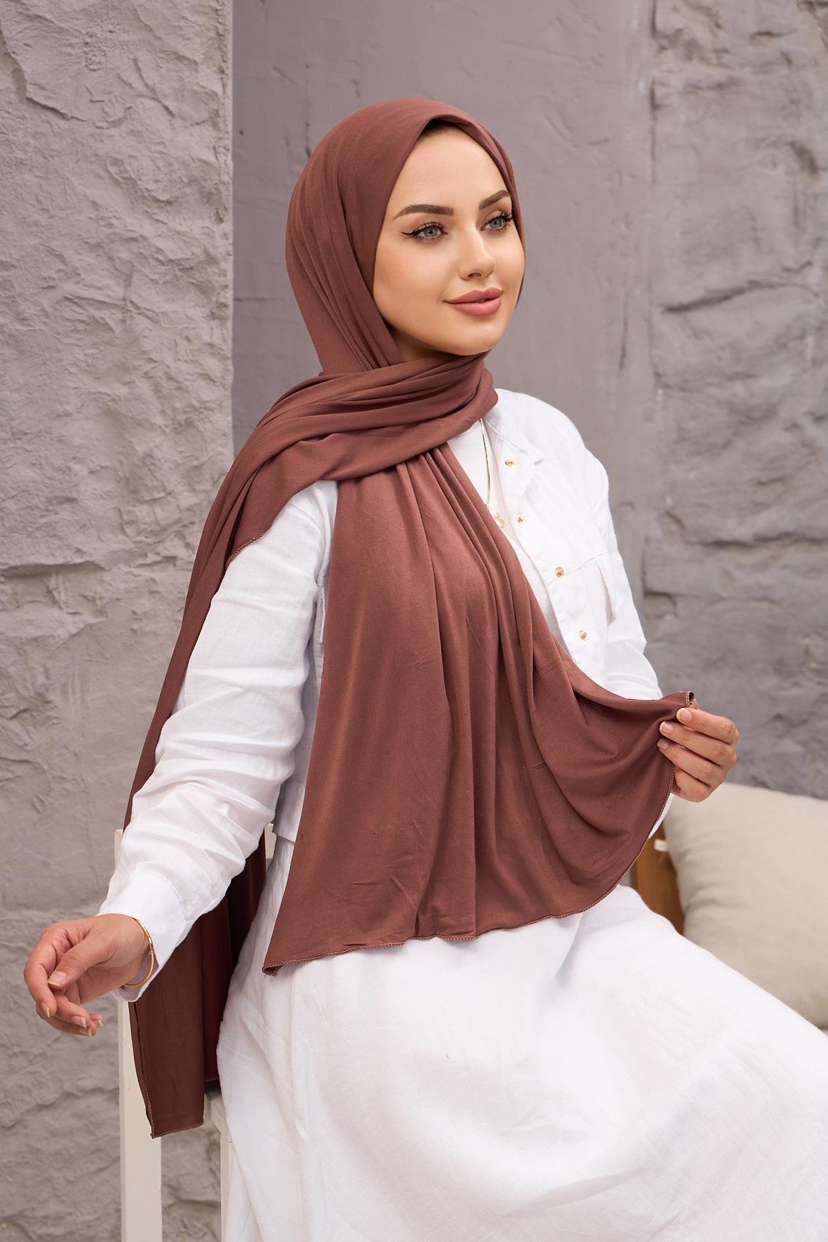 Tatlı Kahve Penye Şal