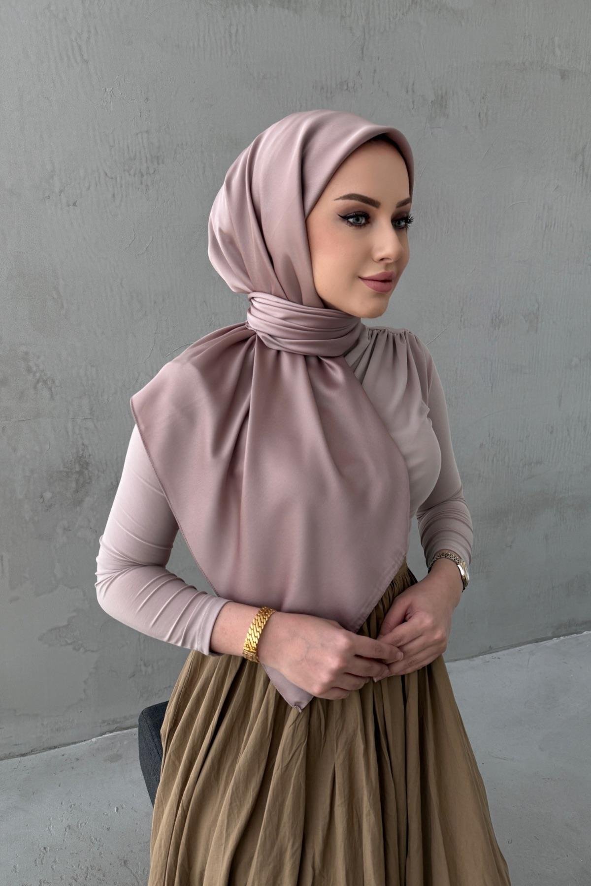 Vizon Arla Kumlu İpek ŞalEşarp