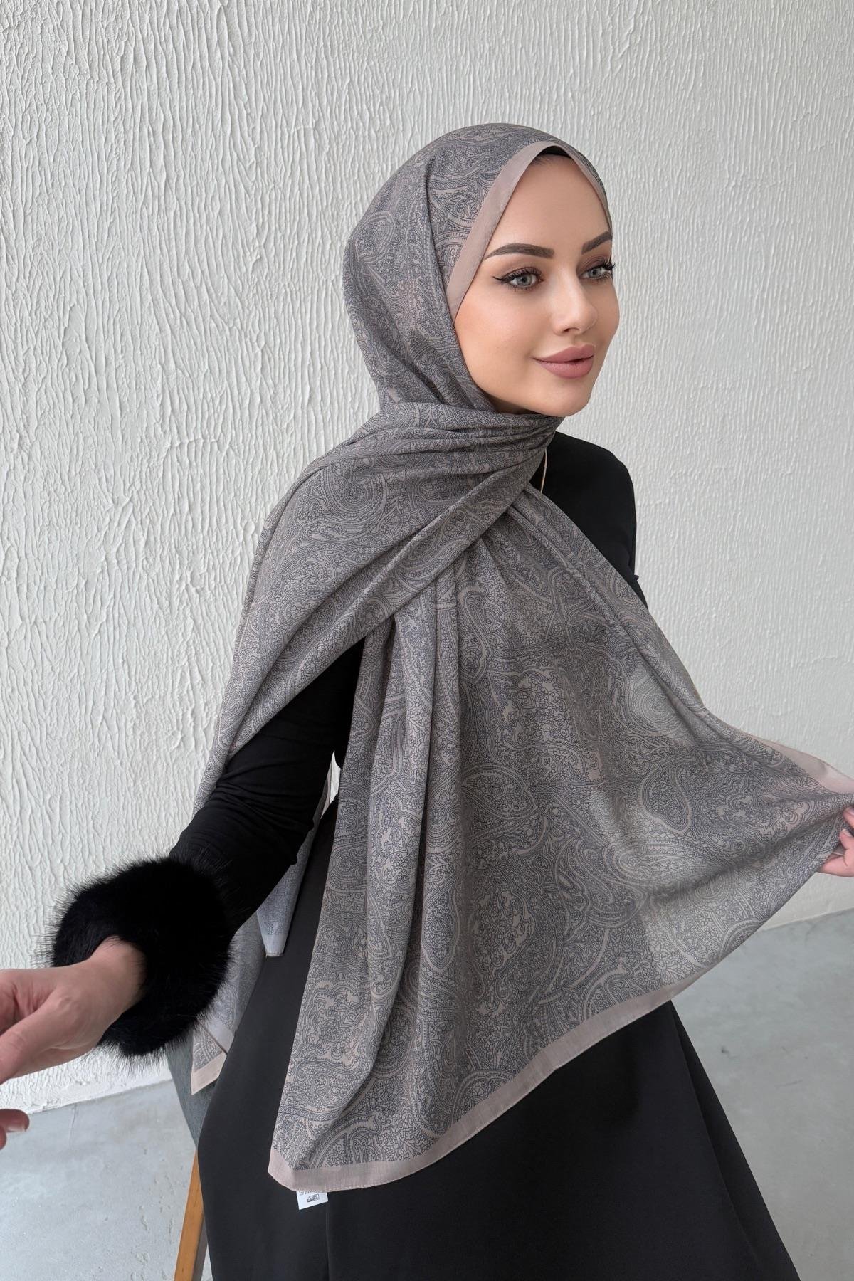 Mink Harmoni Modal Silk Shawl