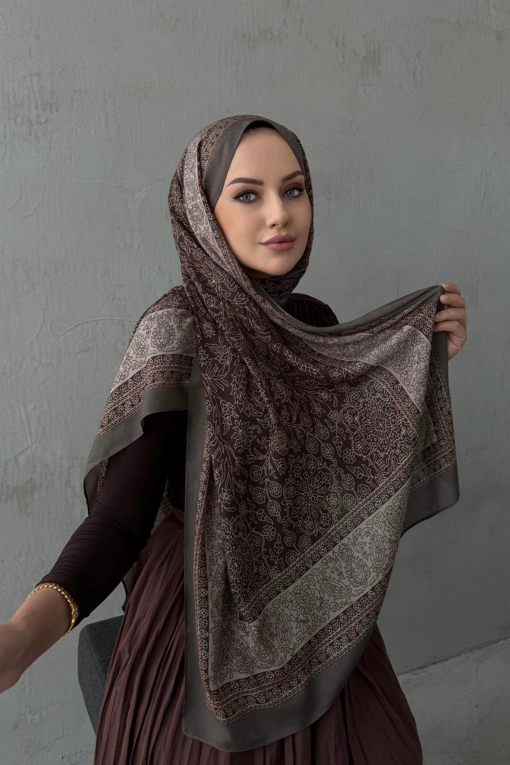 Vizon Maaren Koza %100 Pamuk Şal