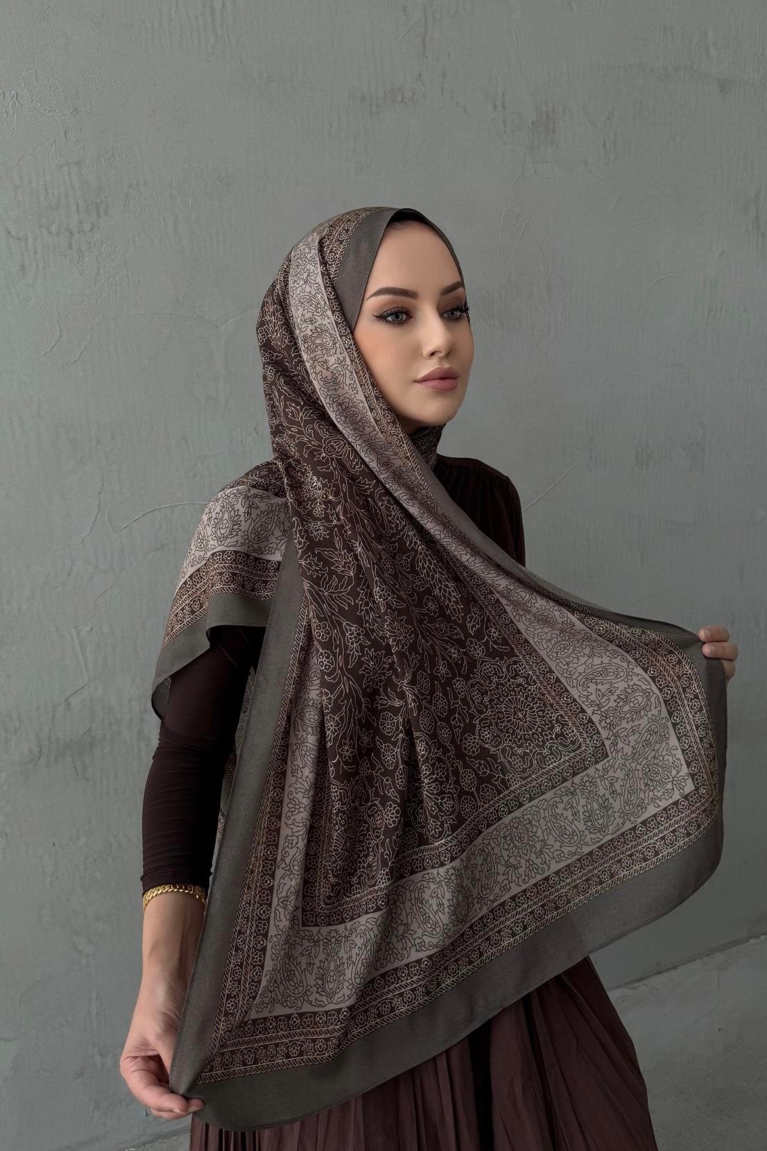 Vizon Maaren Koza %100 Pamuk Şal