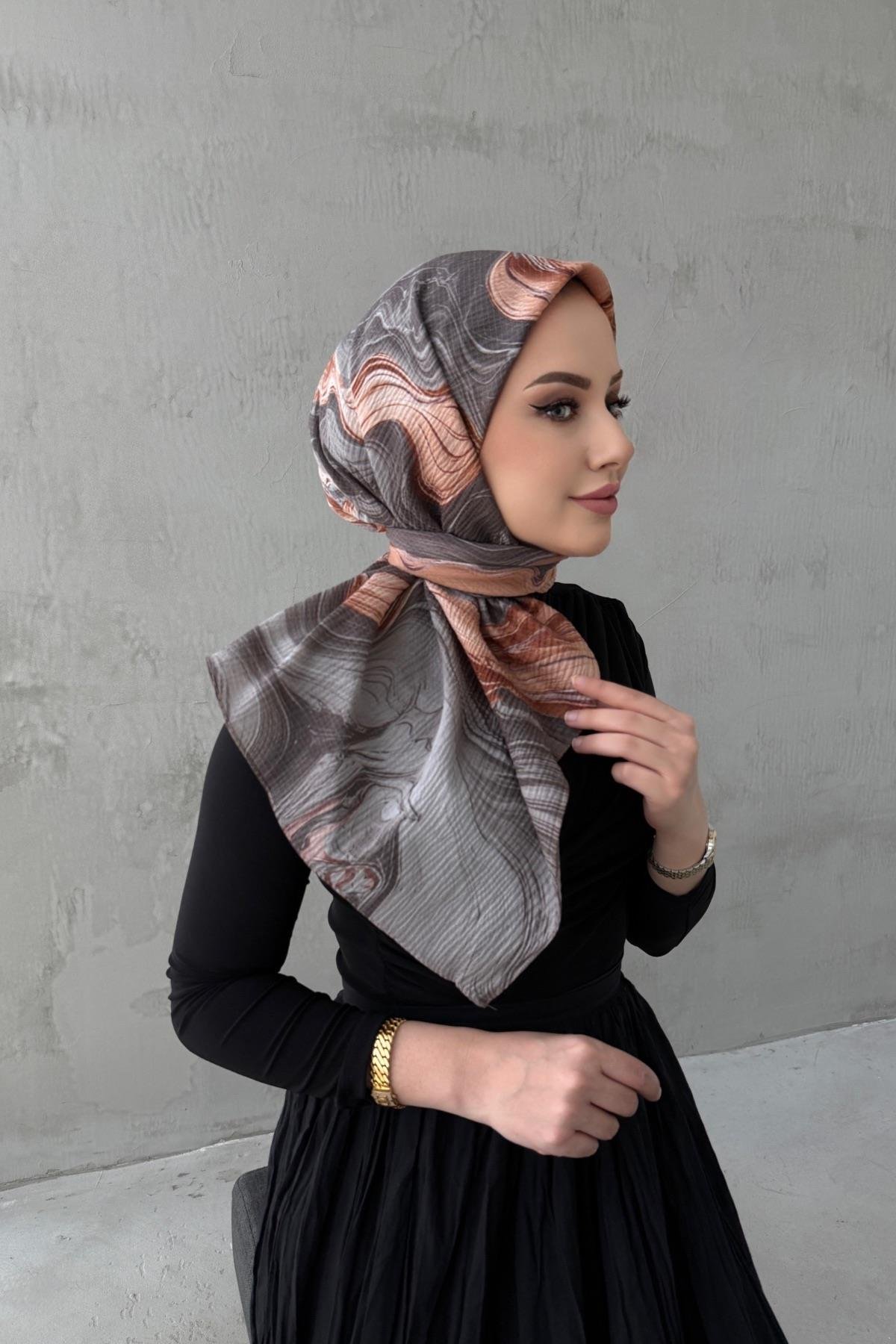 Vizon Masal Naturel Eşarp 