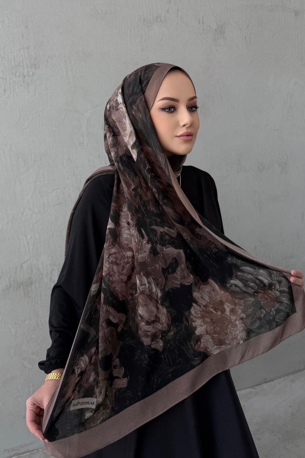 Vizon Tual Koza %100 Pamuk Şal