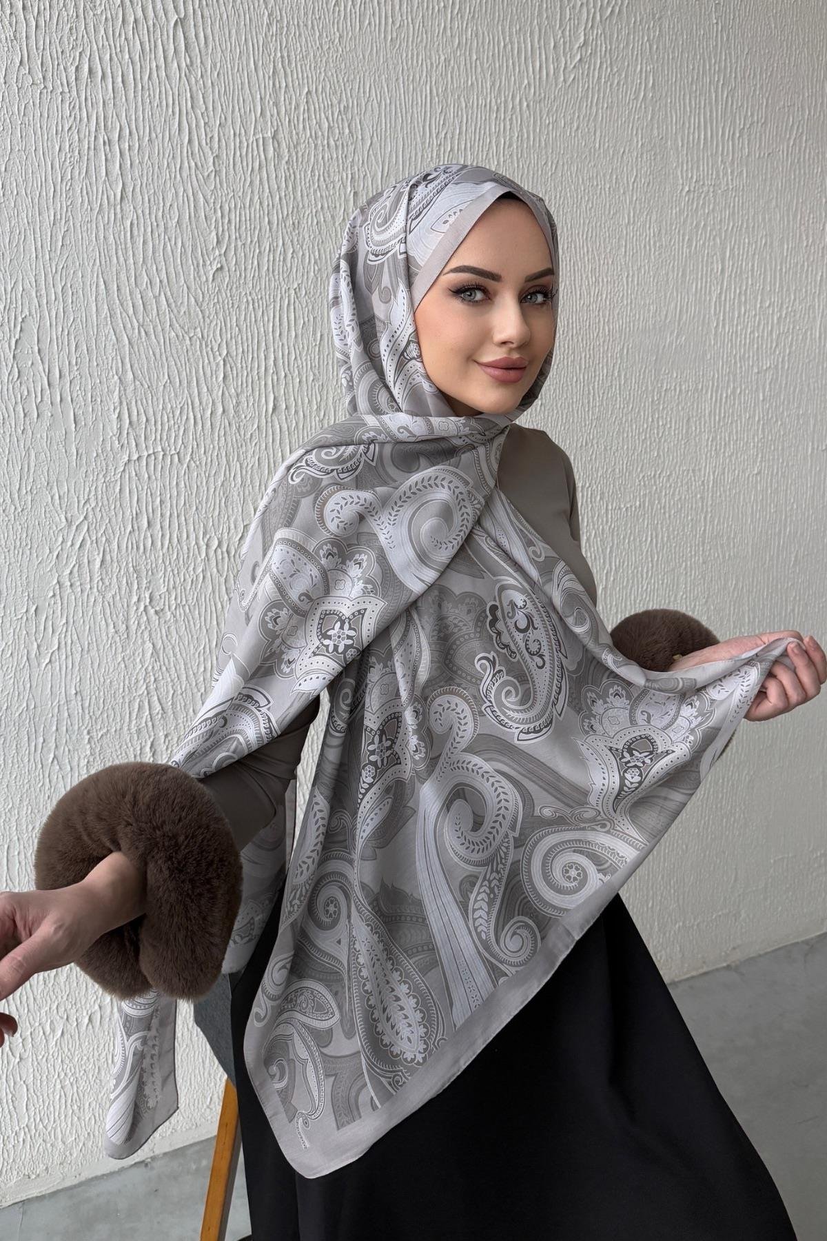 Vizon Zerda Modal İpek Şal