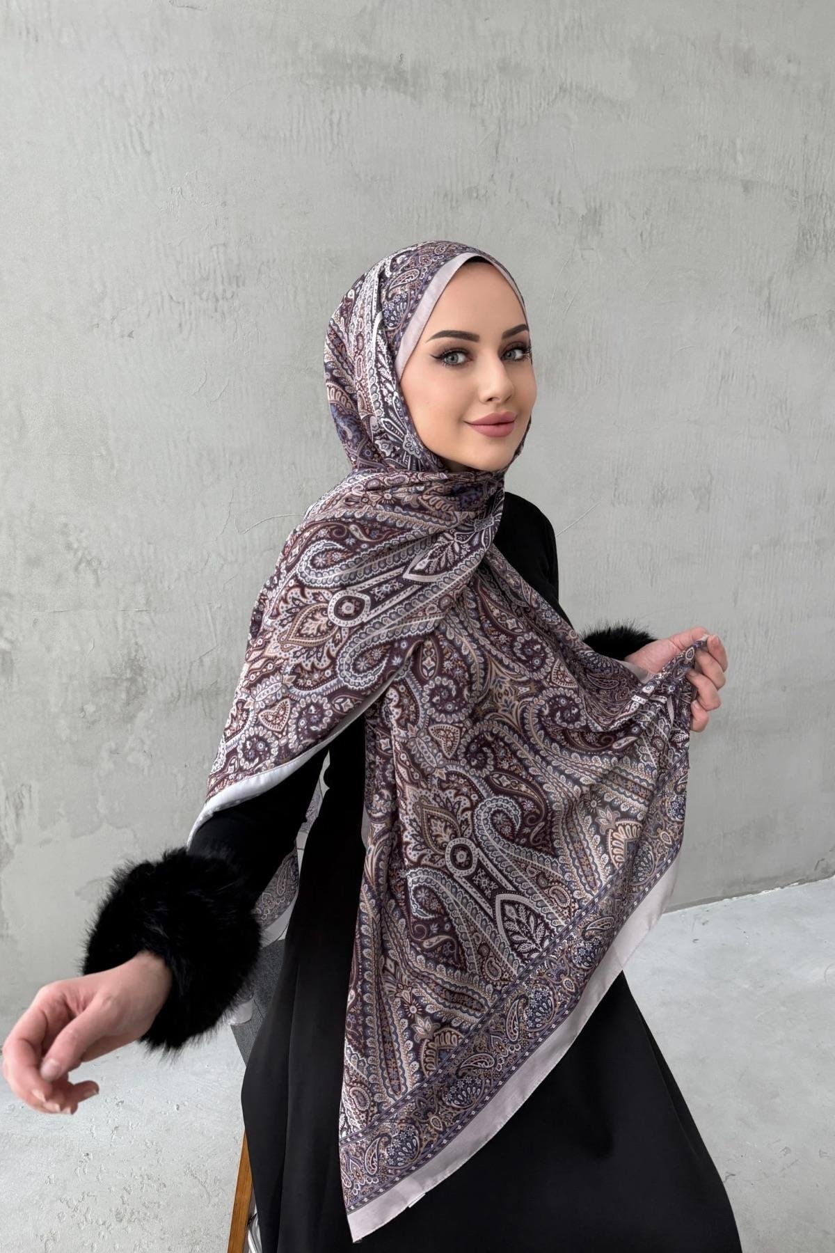 Vizon&Mürdüm Milena Modal İpek Şal