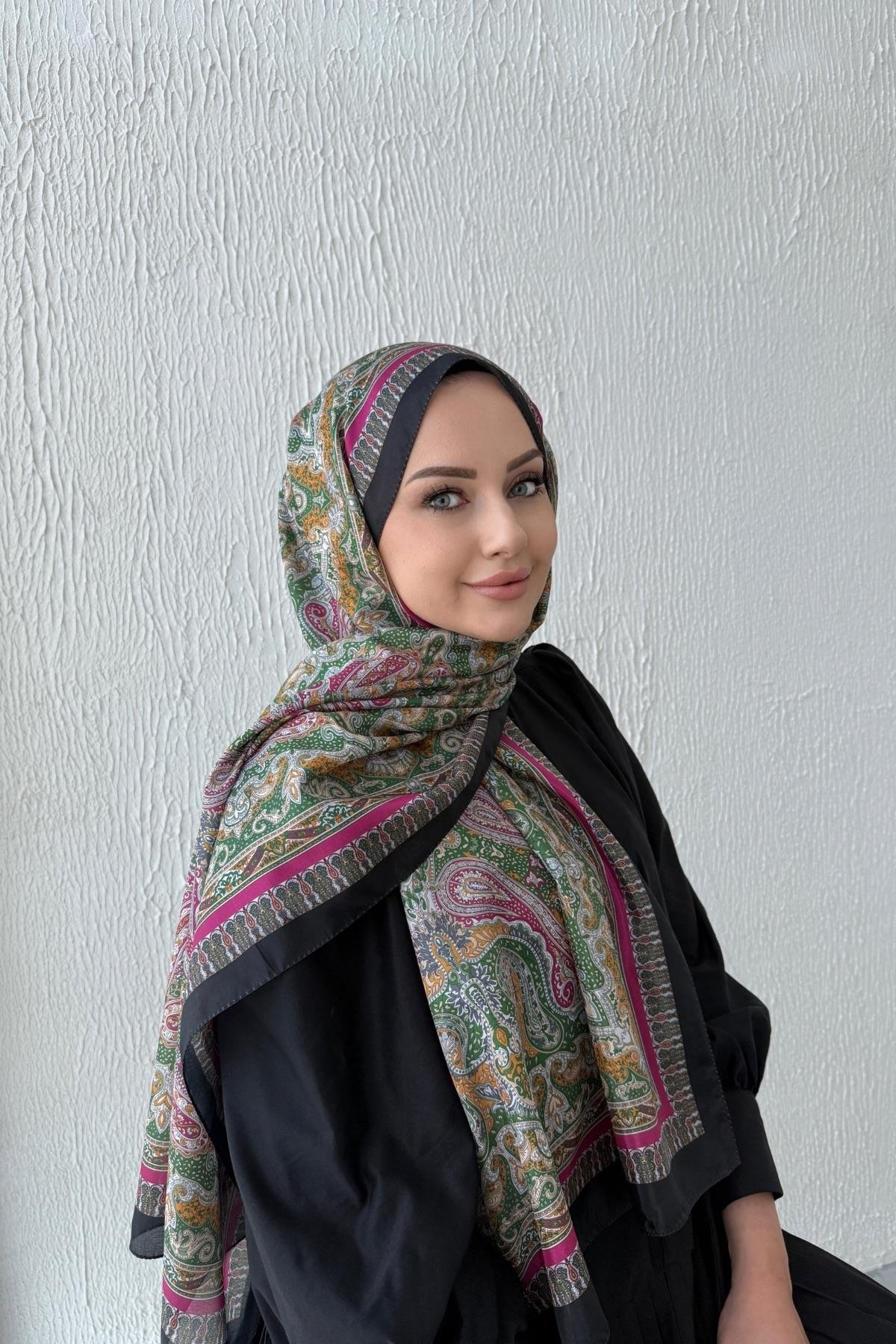 Yeşil Etro Vual İpek Şal 