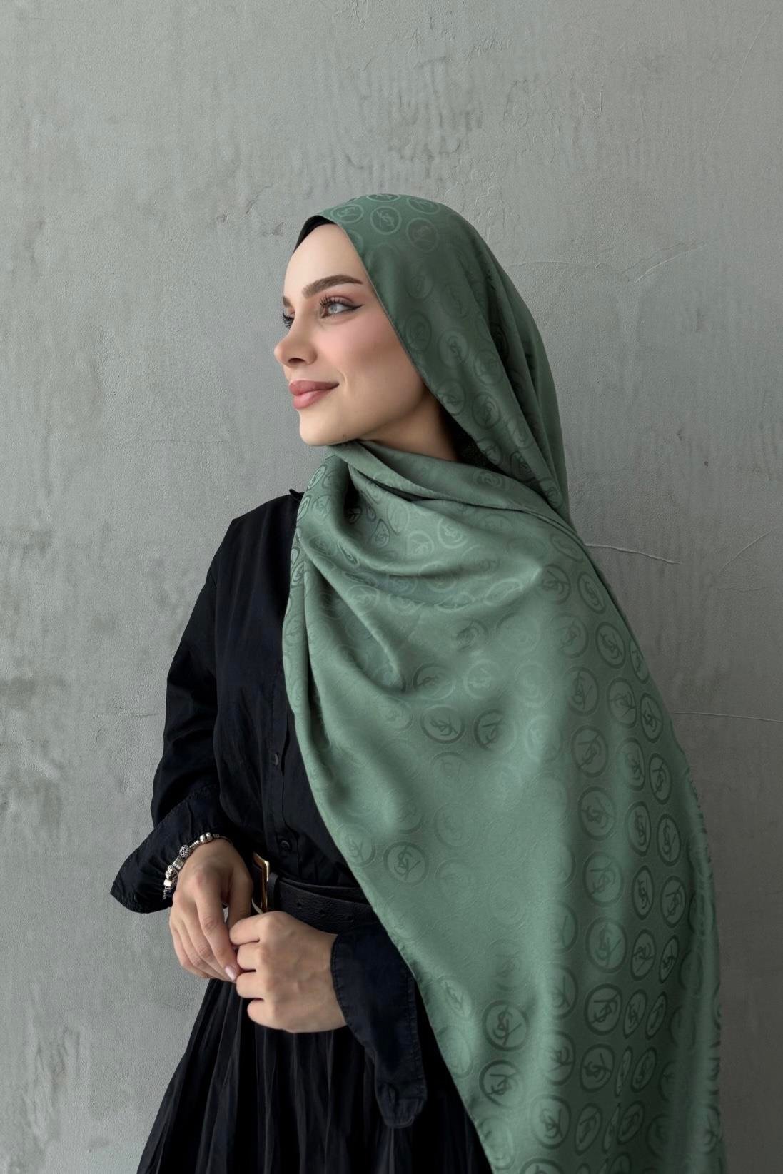 Ysl desen jakarli sal yesil