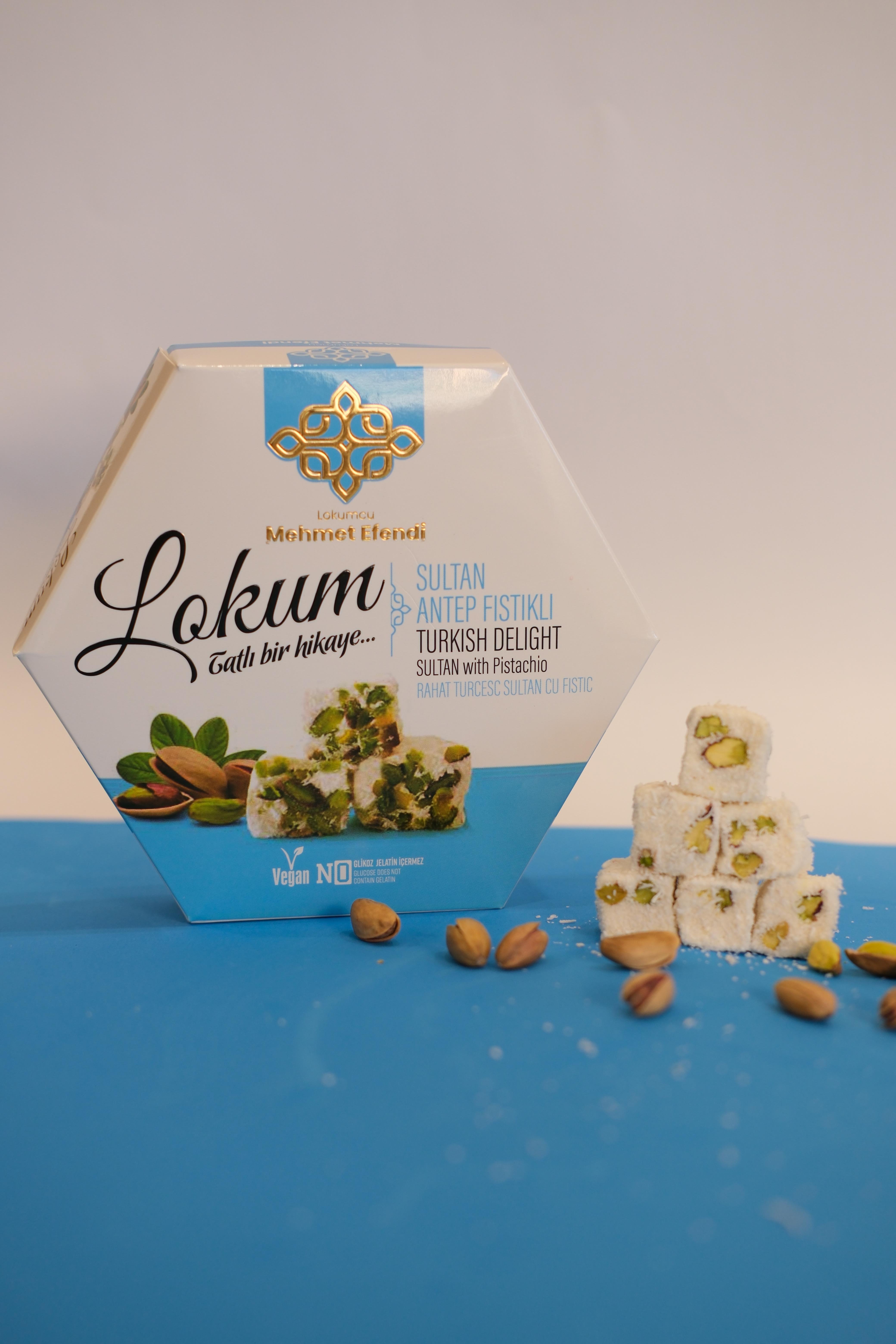 250 Gr Antep Fıstıklı Sultan  Lokum