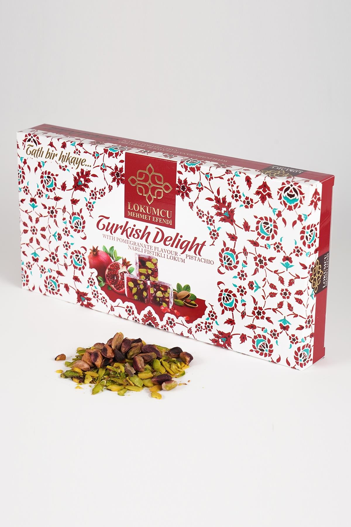 400 Gr Narlı Fıstıklı Lokum  400 Gr