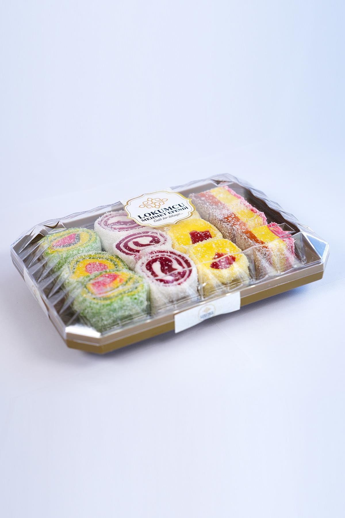 500 Gr Şeffaf Paketli Meyve Aromalı Lokum