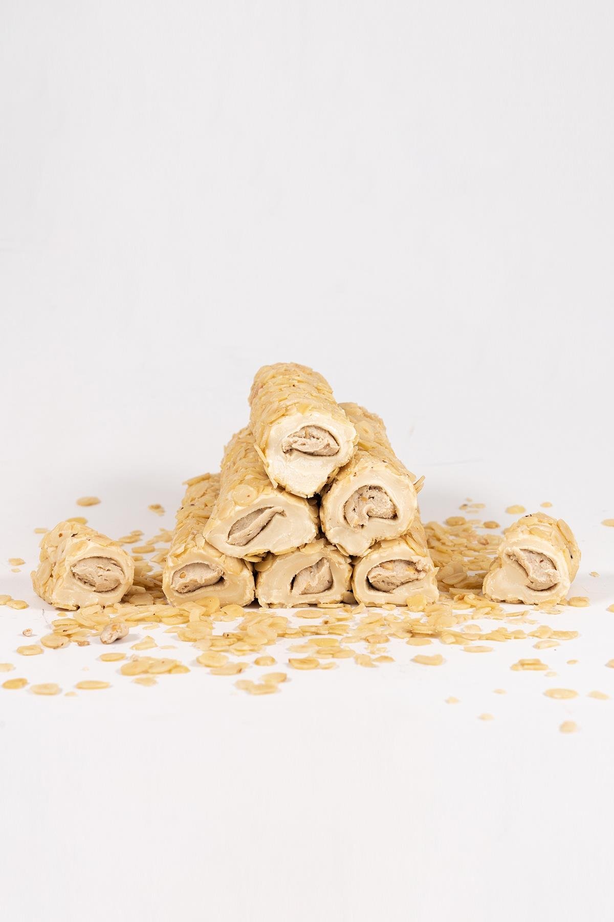 File Fındıklı Vanilyalı Fındıklı Krema Dolgulu Sarma Lokum 500 Gr