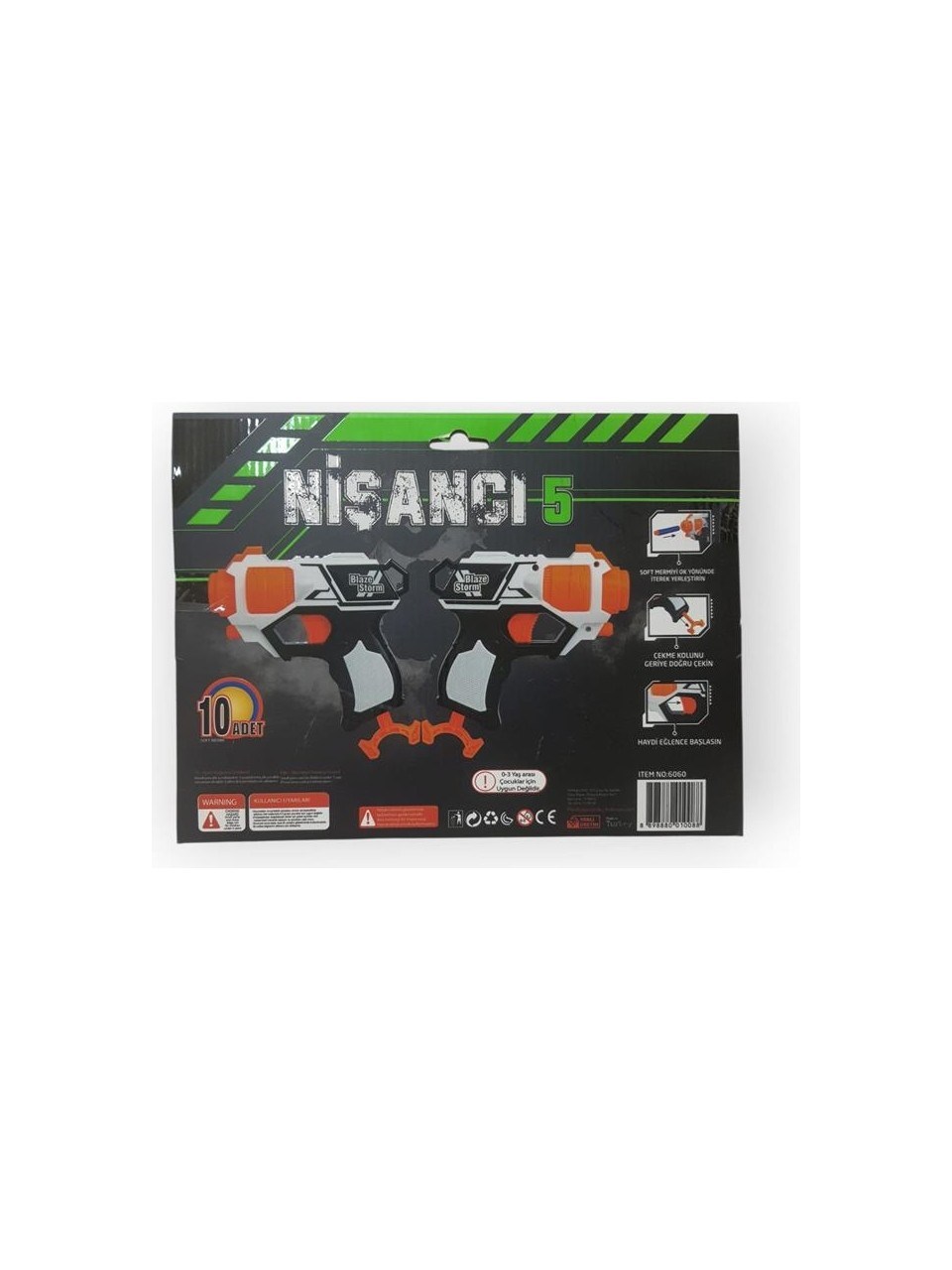 2 Lİ NİŞANCI SETİ NERF 5