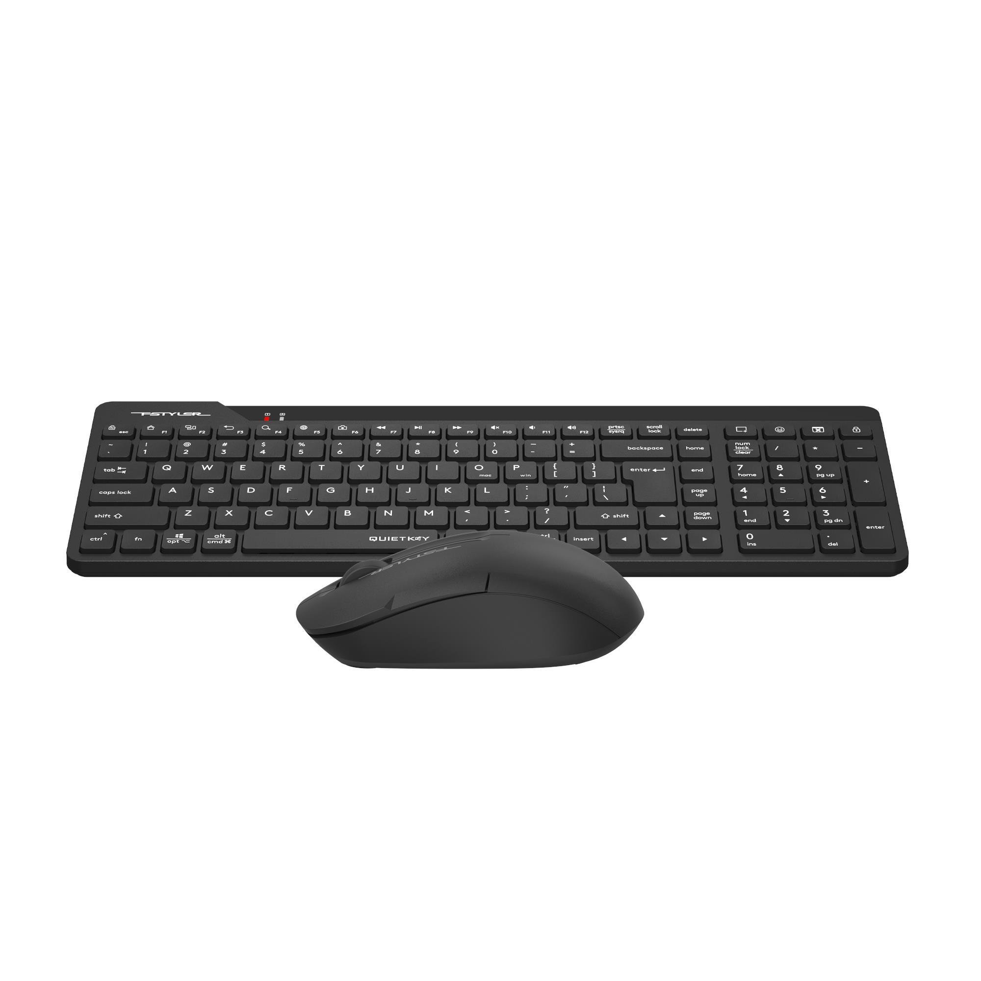 A4 TECH FG2300 Q 2.4 GHZ AİR2 SİYAH KLAVYE+MOUSE