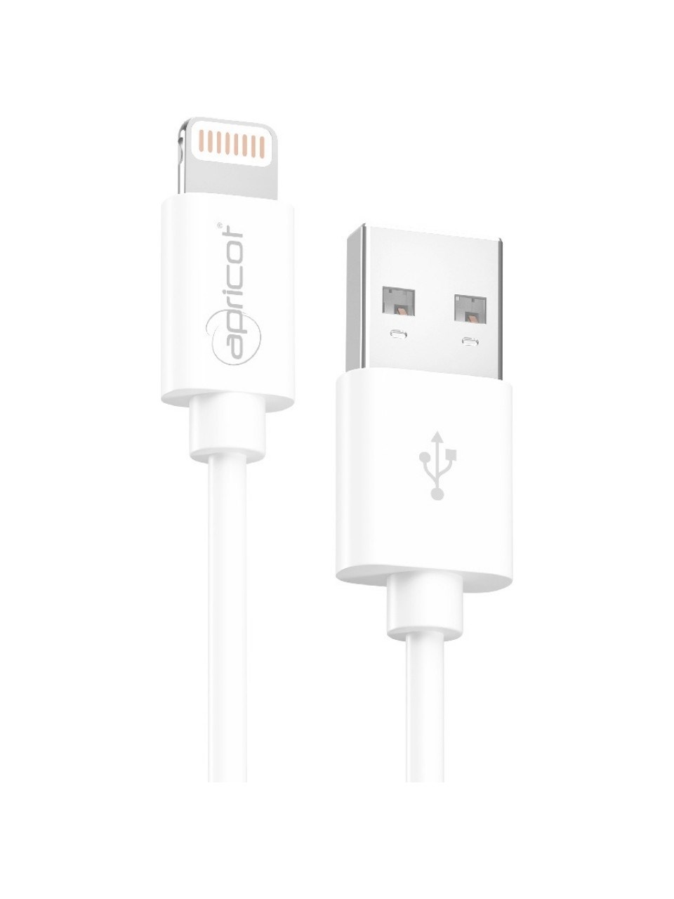 Apricot APC-S220L 1 Metre Qc3.0 Lightning Beyaz Hızlı Data + Sarj Kablosu