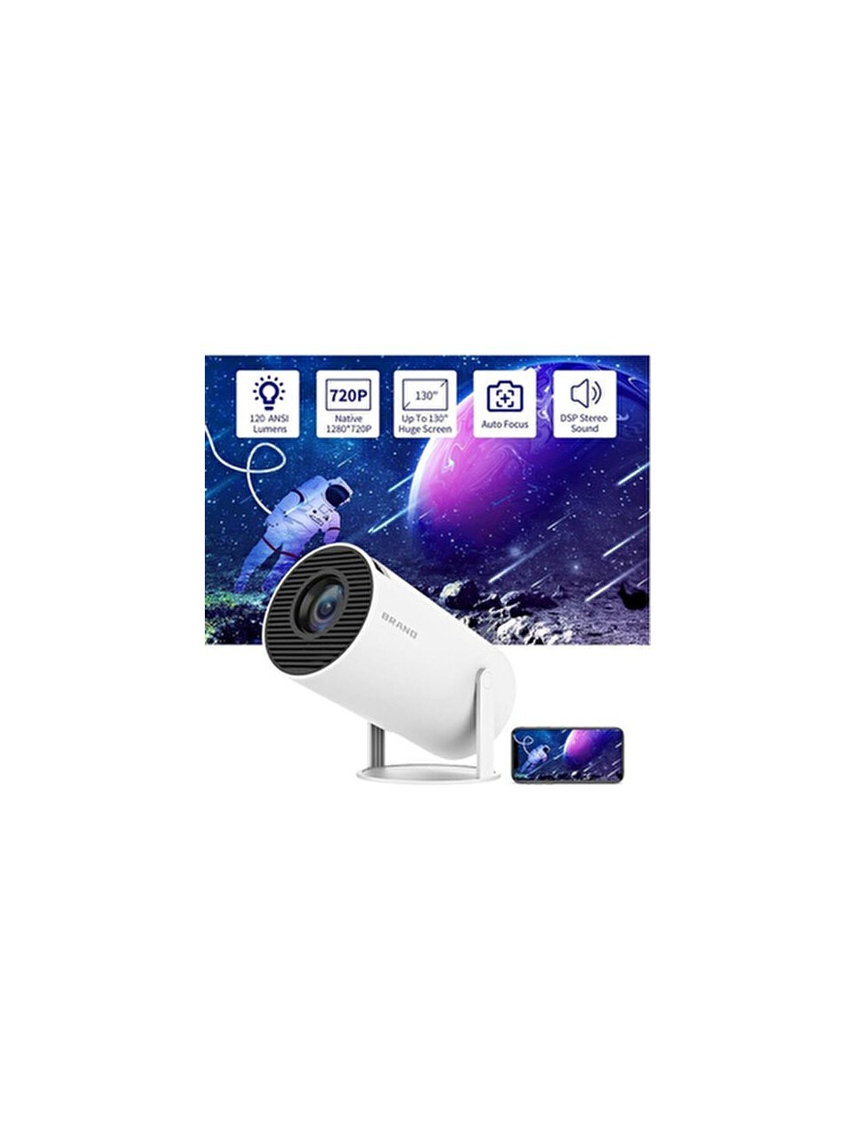 Apricot HY300 ULTRA HD LED PROJEKSİYON CİHAZI