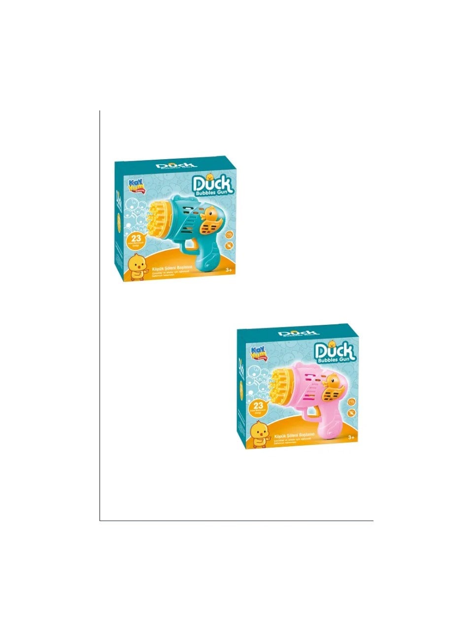 Çok Delikli Pilli Köpük Atan Tabanca Oyuncağı Pembe