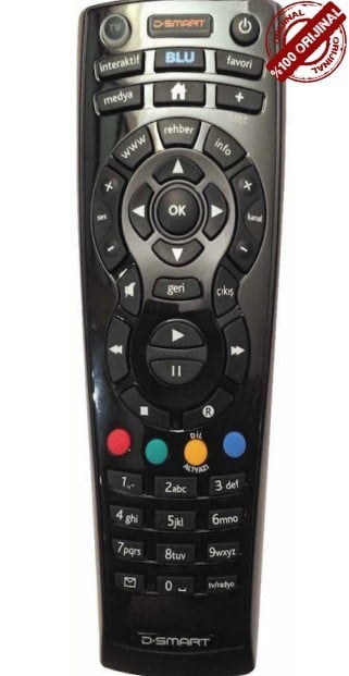 D-Smart Hd Uydu Alıcısı Kumandası OZT 103-H