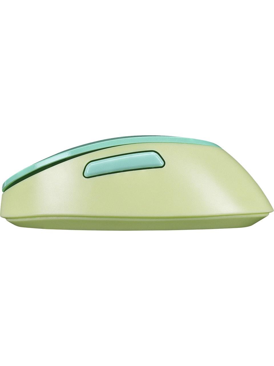 Everest ROUND KM-6282 Renkli Tuşlu Yeşil Kablosuz Q Multimedia Klavye + Mouse Set