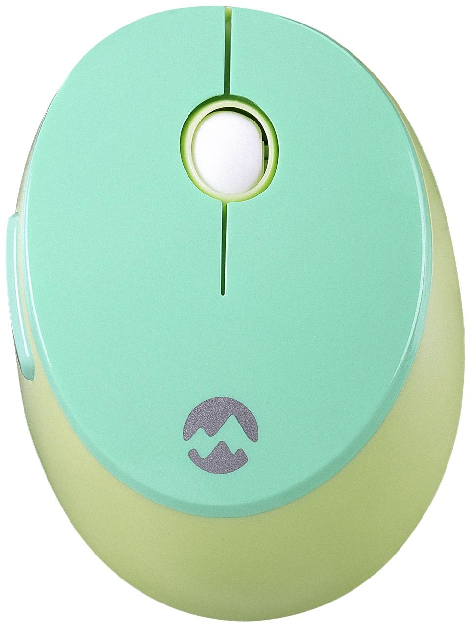 Everest ROUND KM-6282 Renkli Tuşlu Yeşil Kablosuz Q Multimedia Klavye + Mouse Set