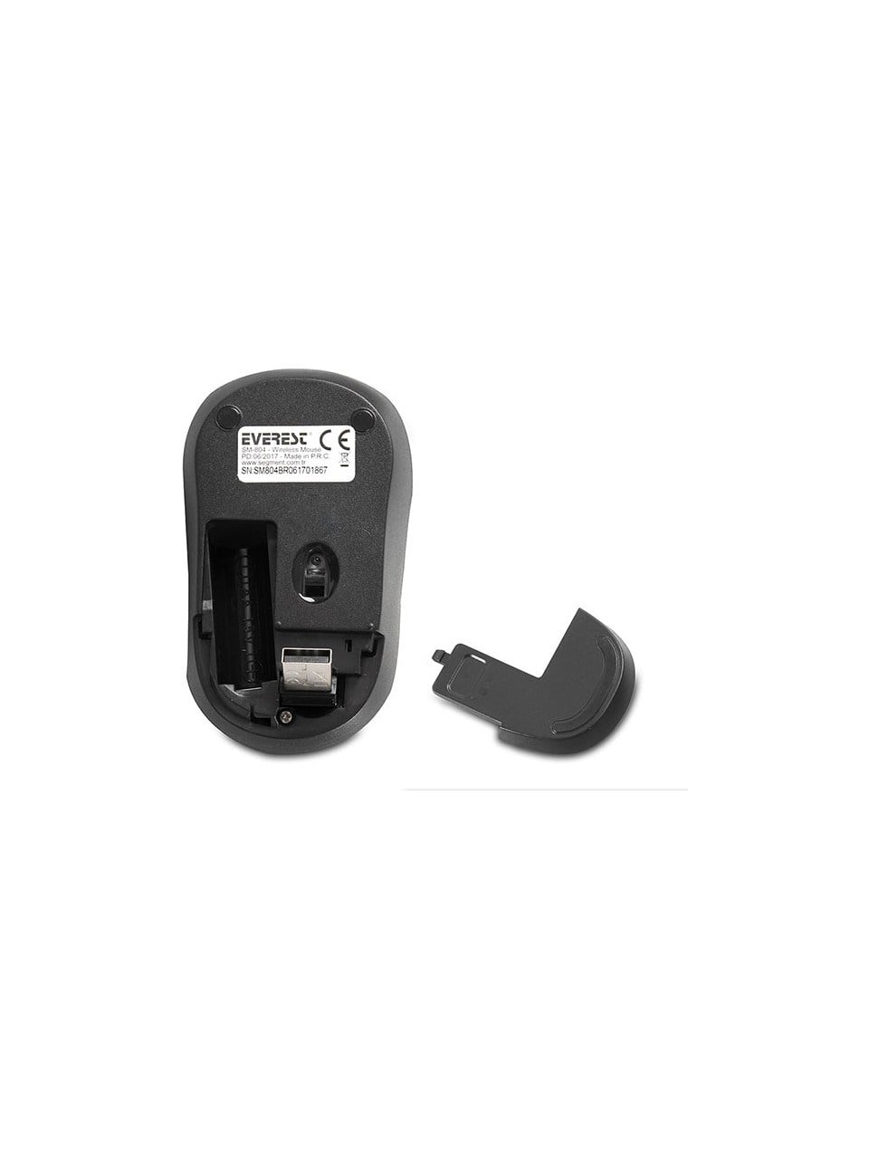 Everest Sm-804 Usb Siyah/Beyaz 800/1200/1600Dpi Kablosuz Mouse