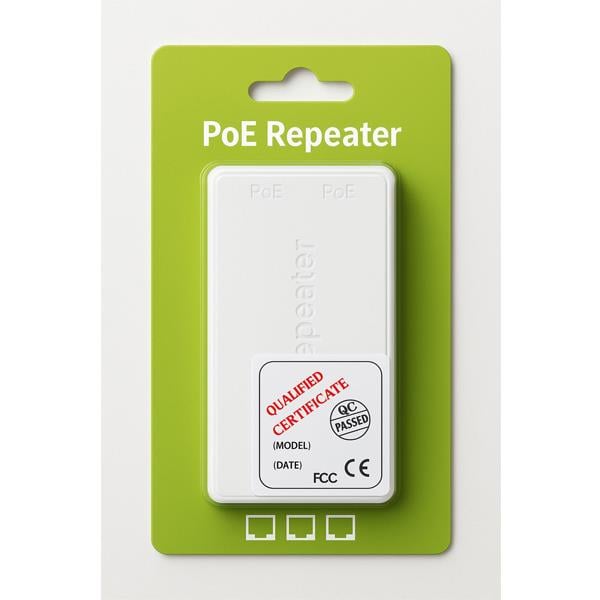 EZCOOL EZ-102JL 1 GİRİŞ 2 ÇIKIŞ POE REPEATER (ÇOKLAYICI)