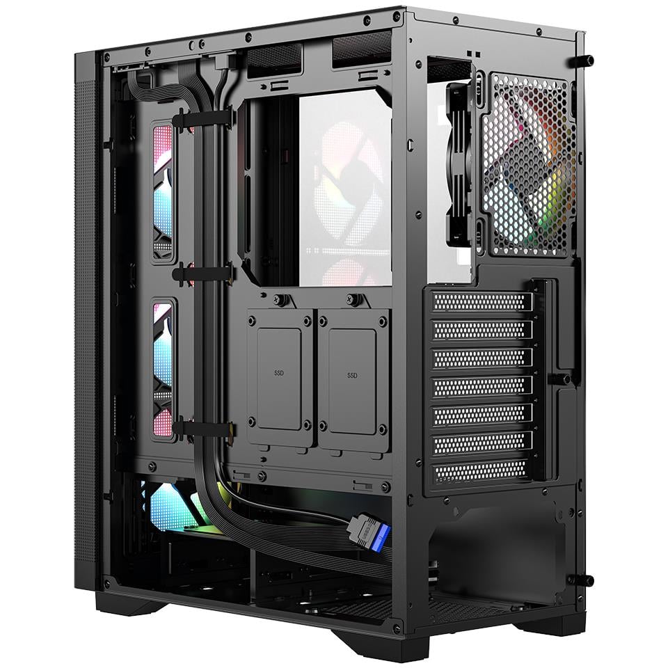 FRISBY FC-9480G 600W 80+ BRONZE 4X RGB MESH GAMING