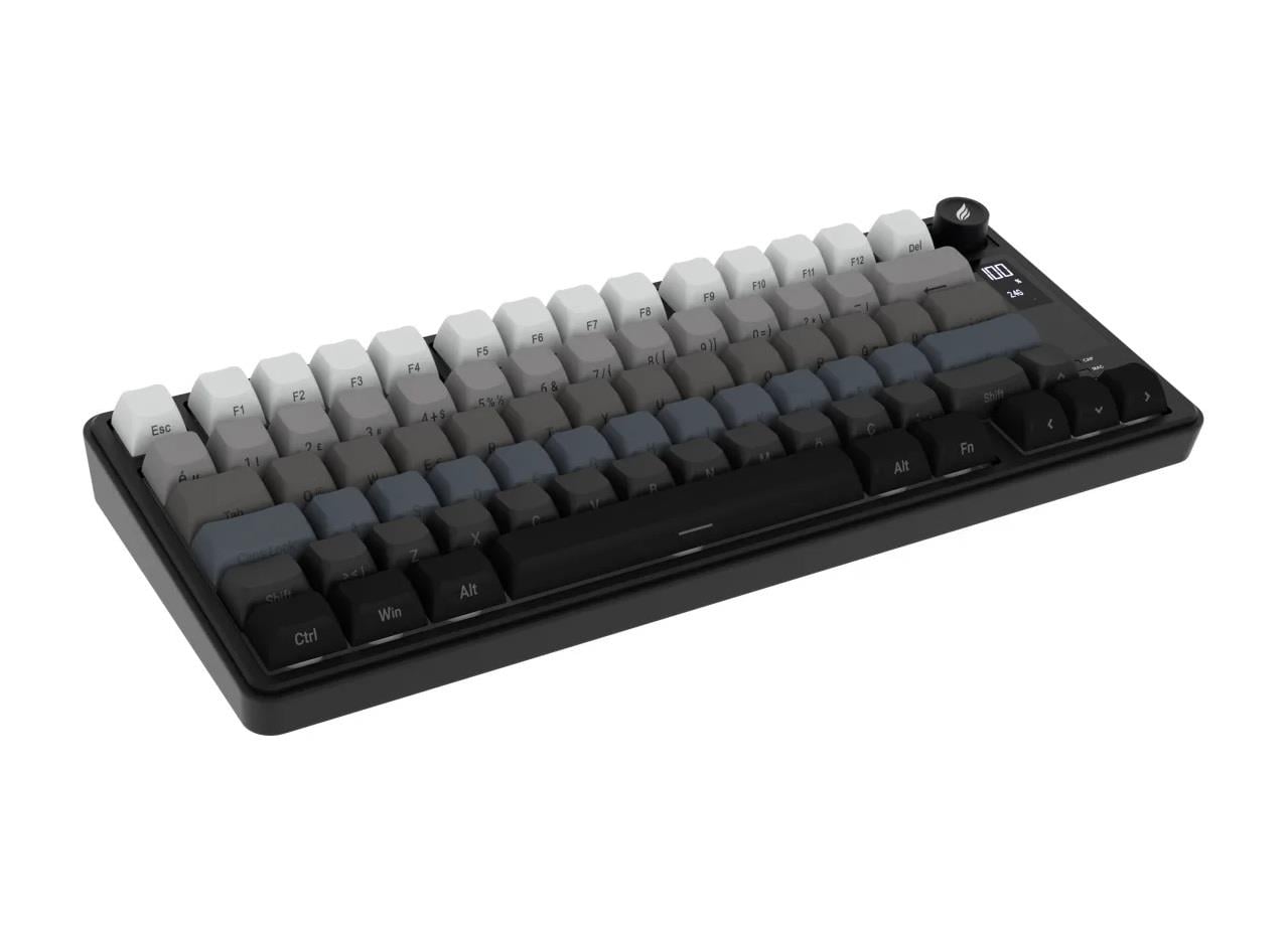 HAWK GAMING HK255BG MEMBRANE LCD RGB KABLOSUZ BLUE KLAVYE