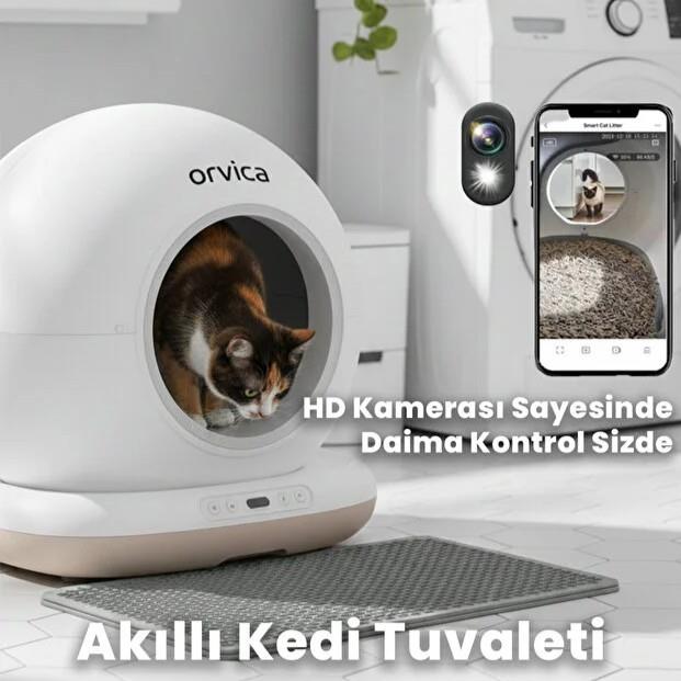 HD Kameralı Akıllı Kedi Tuvaleti