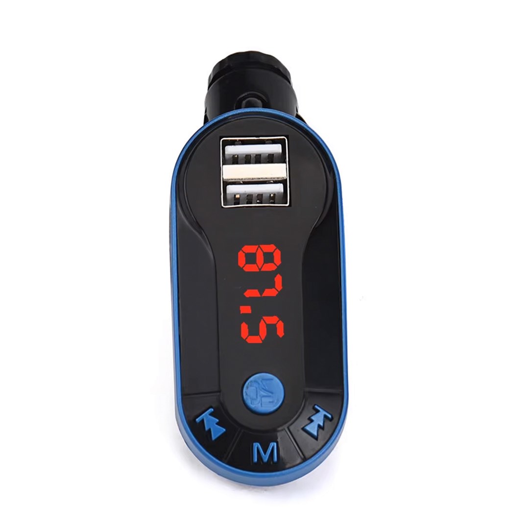 HELLO HL-19683 BT-FM MODULATÖR ÇİFT USB/SD/MP3 12-24 VOLT HAFIZASIZ BLUETOOTH FM TRANSMITTER  3.97