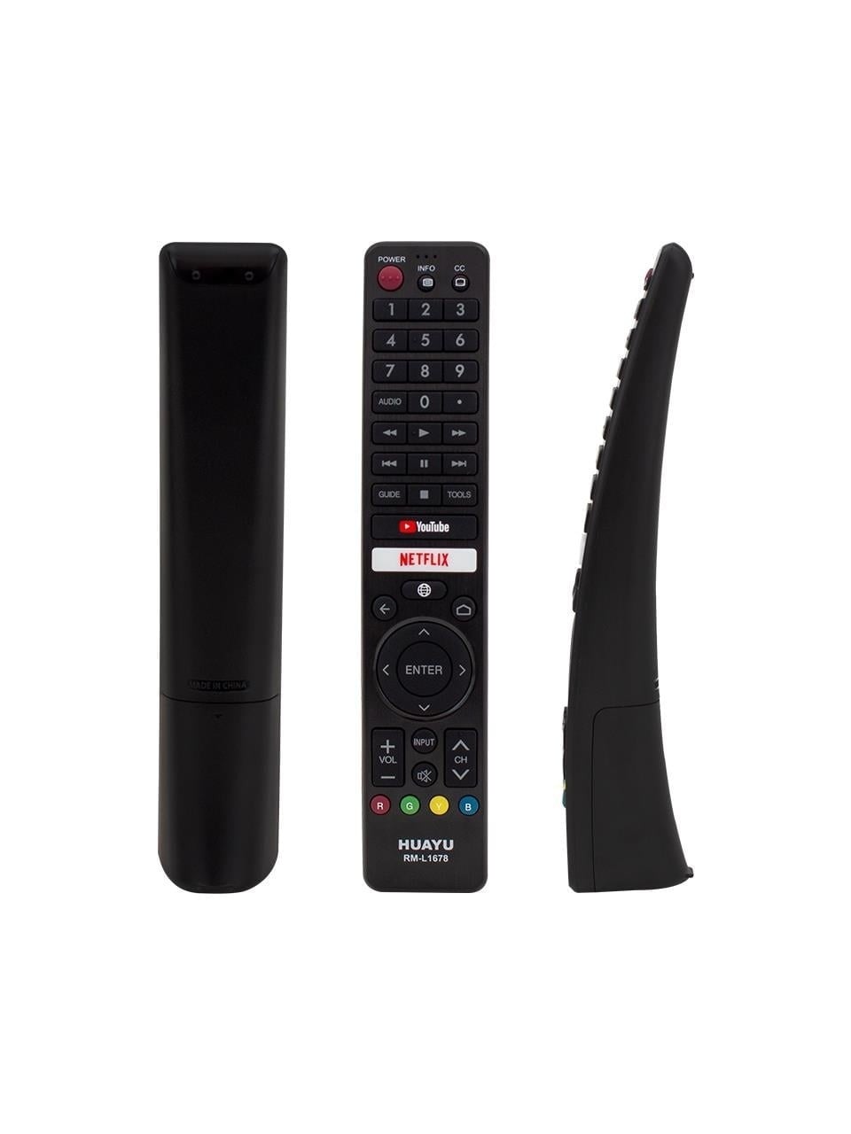 Huayu RM-L1678 Sharp Netflix-Youtube Tuşlu Lcd-Led Tv Kumanda