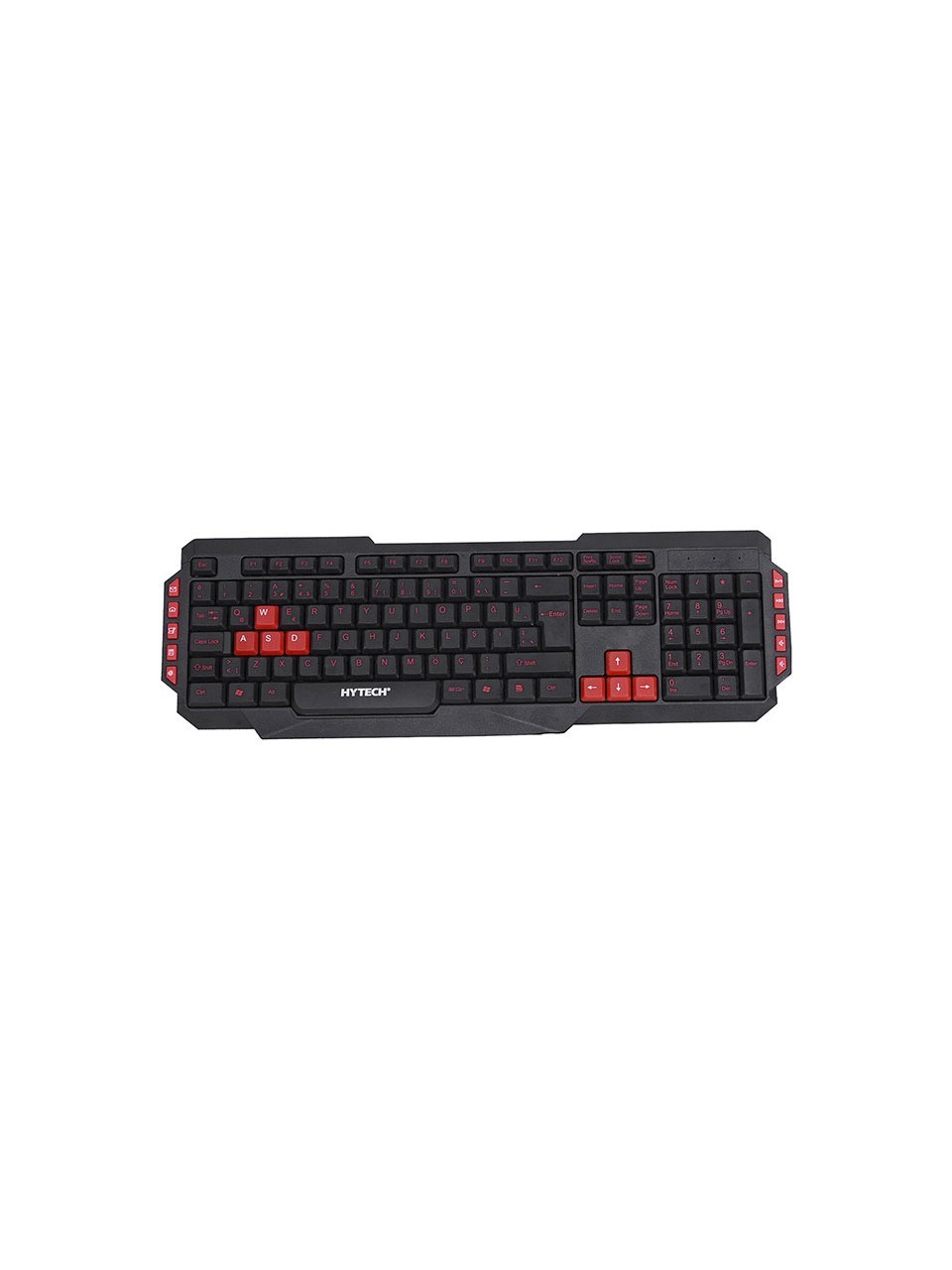 Hytech HYK-46 GAMY Siyah USB Kırmızı Tuşlu Q Gaming Oyuncu Klavyesi