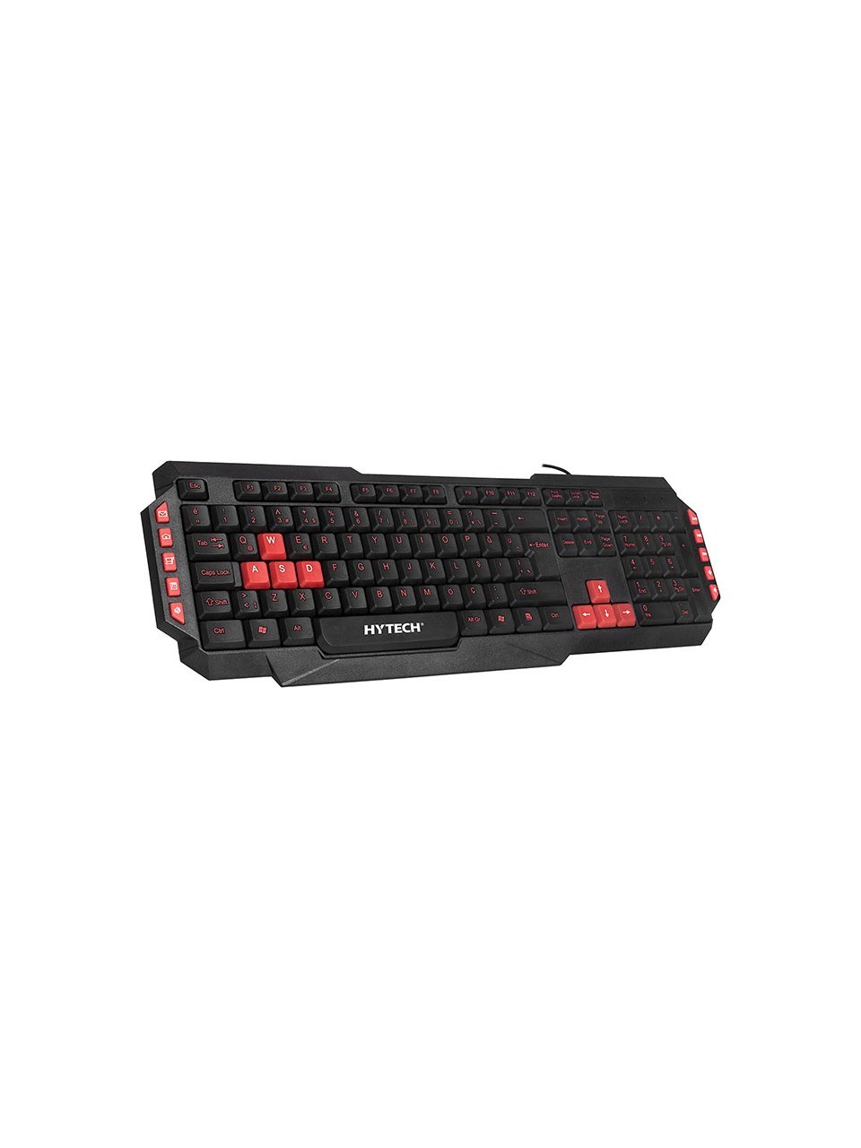 Hytech HYK-46 GAMY Siyah USB Kırmızı Tuşlu Q Gaming Oyuncu Klavyesi