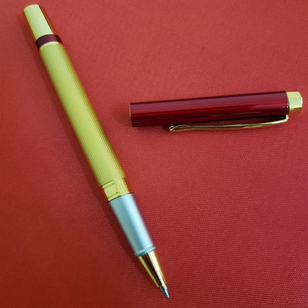 Kutulu Kırmızı Gold Tasarım Roller Kalem