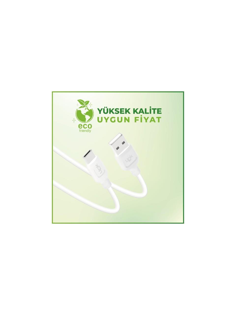 LinkTech K450 Strong Eco Friendly Type-C 3A Şarj Kablos