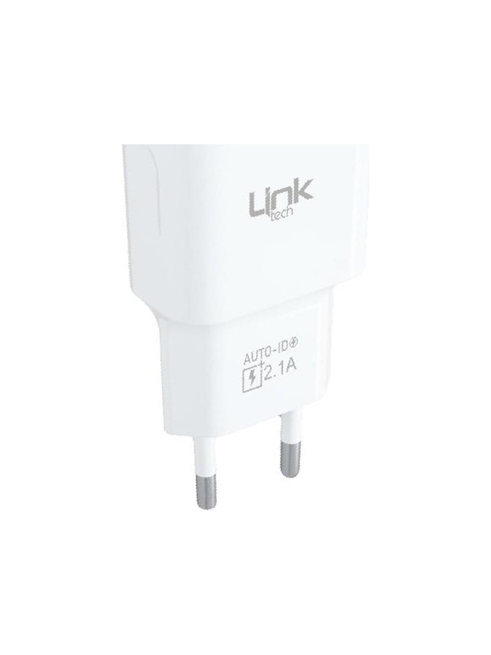 Linktech T442E Strong Eco Şarj Aleti ve Lightning Kablo Set 2.1A