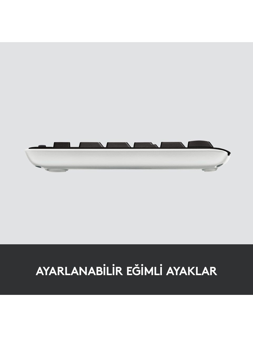 Logitech K270 Tam Boyutlu Kablosuz Türkçe Klavye - Siyah